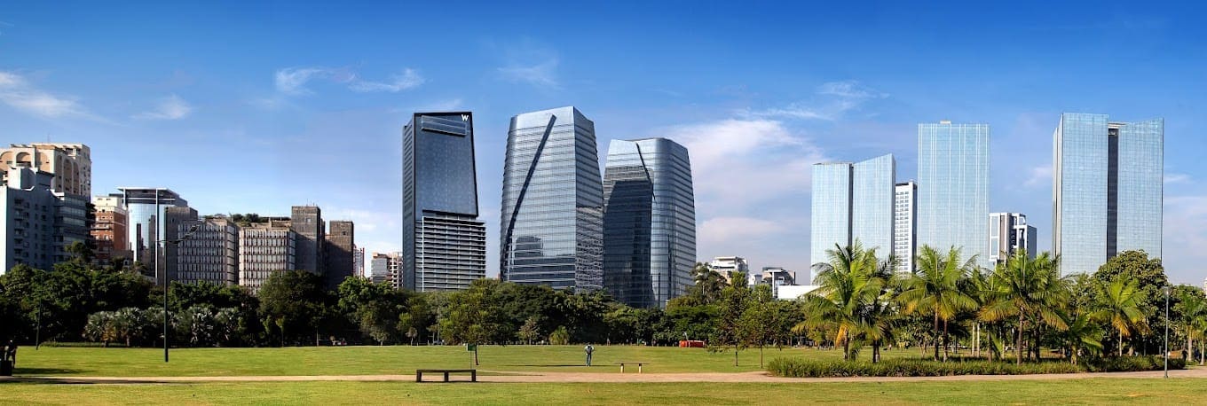 Photo of park in front of W hotel