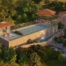 a pool in a house