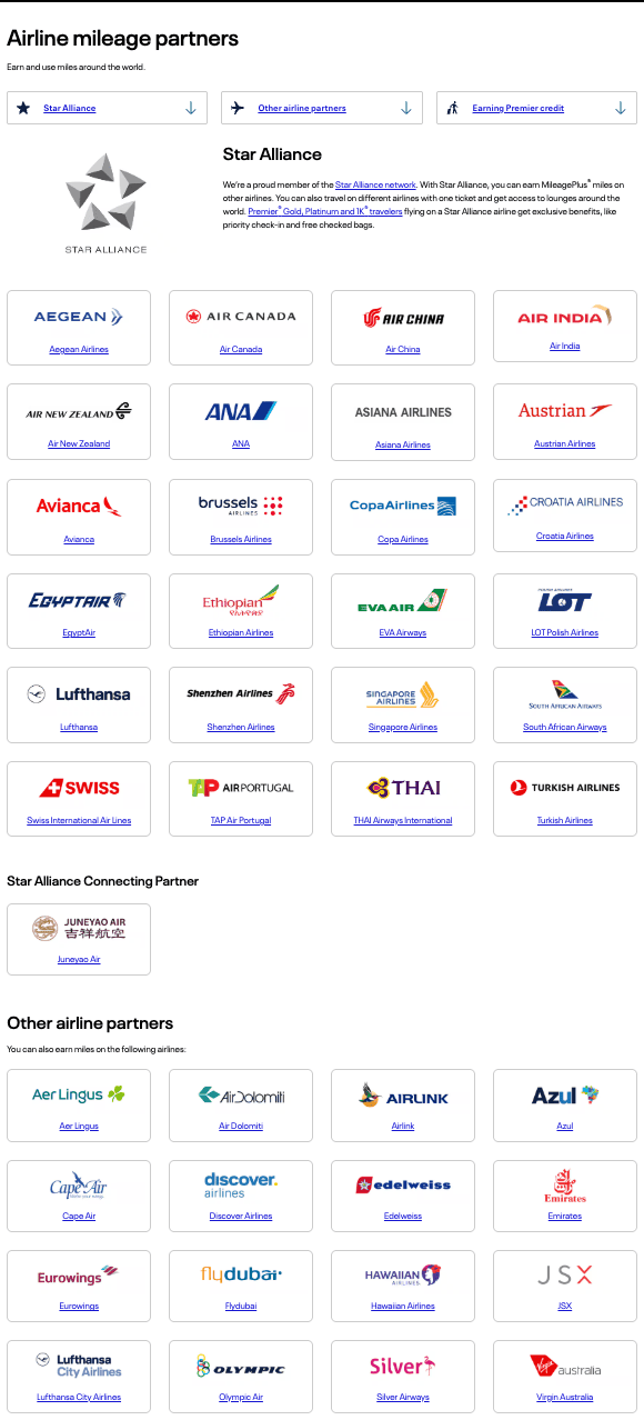 a screenshot of a screenshot of a group of airline logos