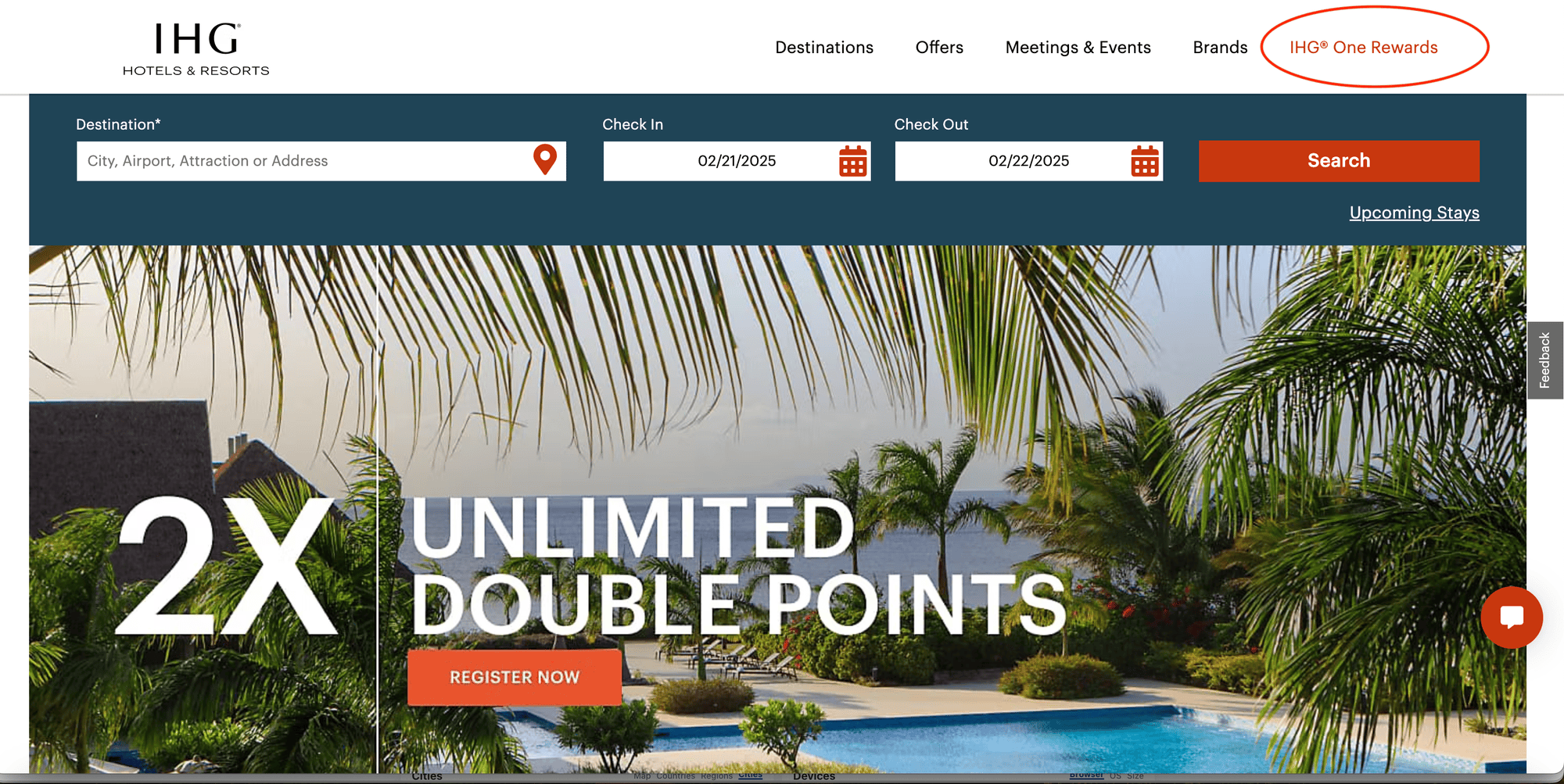 a screenshot of a hotel