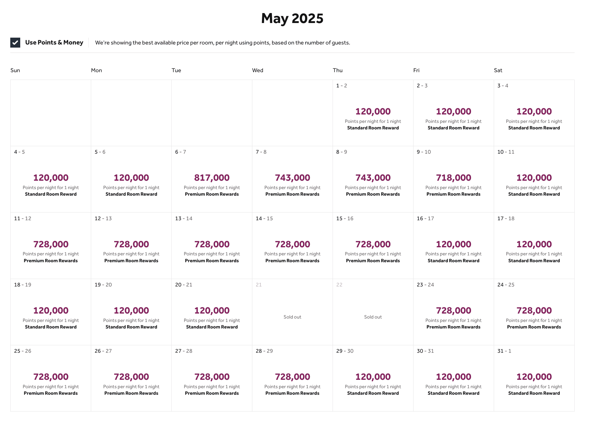a calendar with numbers and a few red text