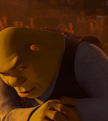a cartoon character with a large head
