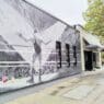 a mural on a building