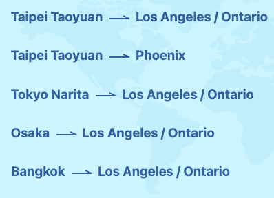 a map with different cities