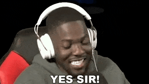 a man wearing headphones